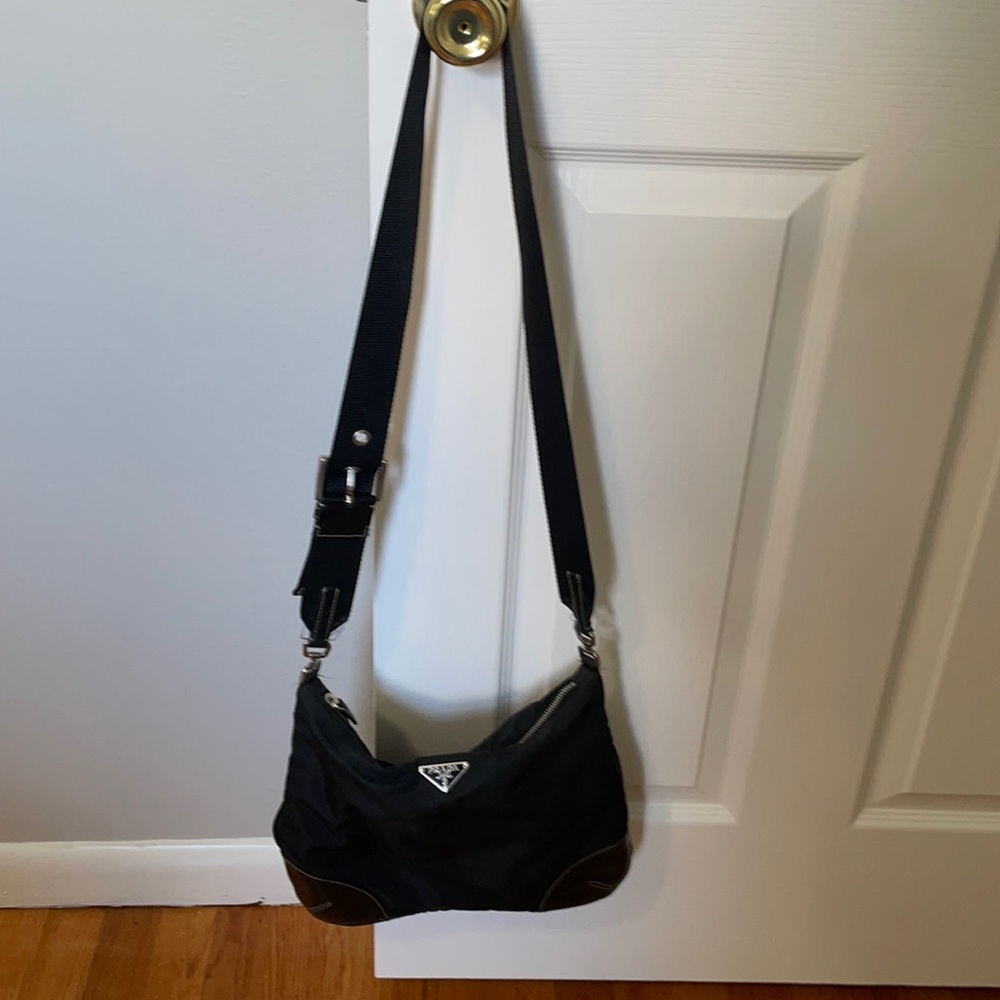 Prada cross body bag black